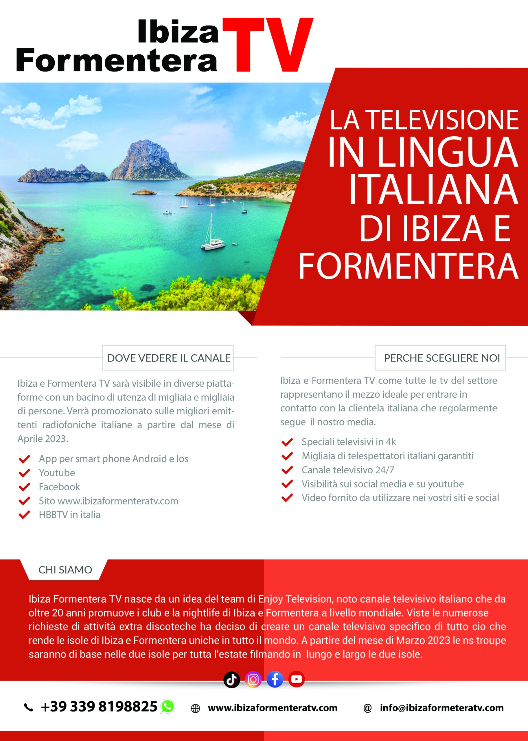 Vuoi aggiungere la tua attività al Ibiza Formentera TV?
